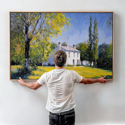 Summer House - Art Academi - Canvas