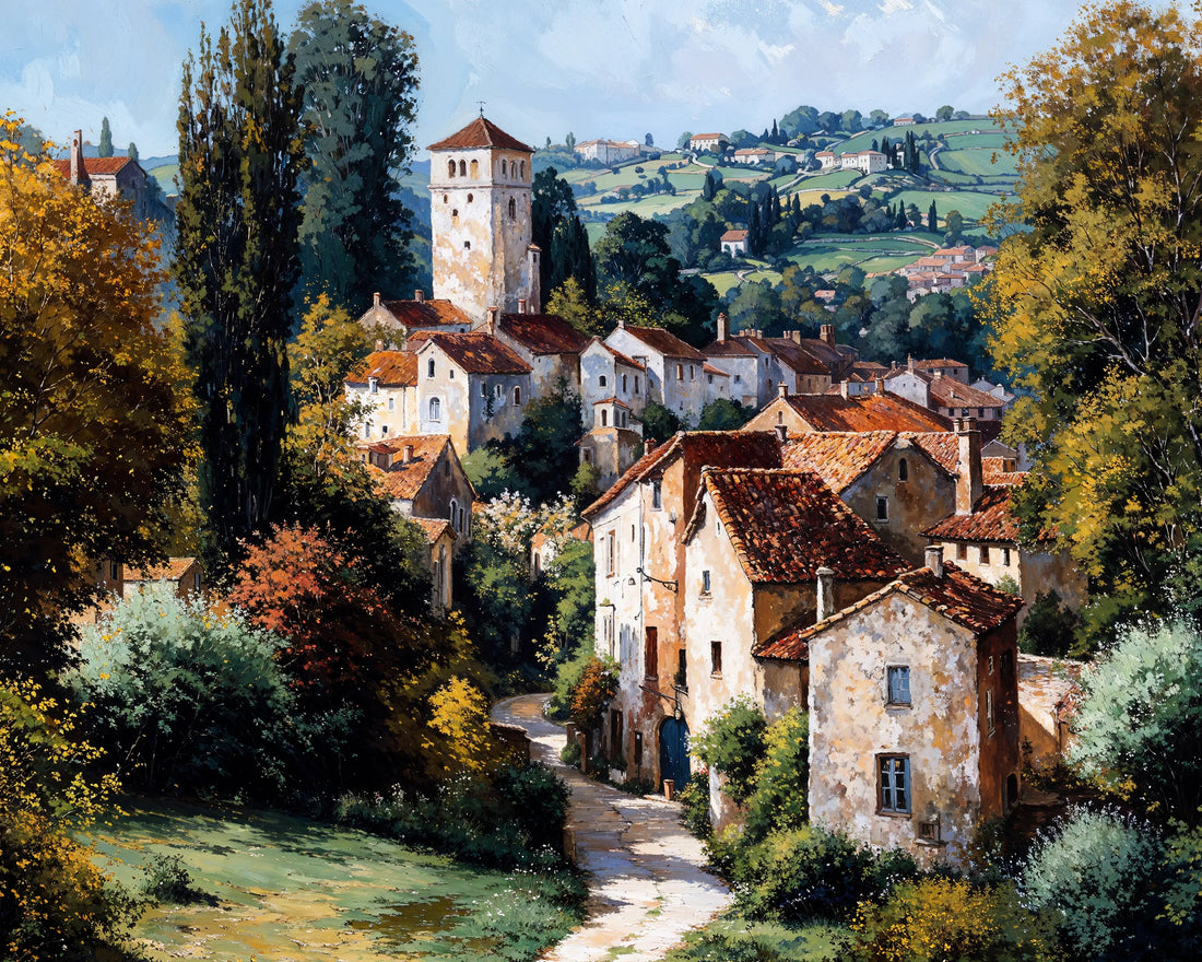 Tuscany - Art Academi - Canvas