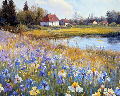 Iris - Art Academi - Canvas