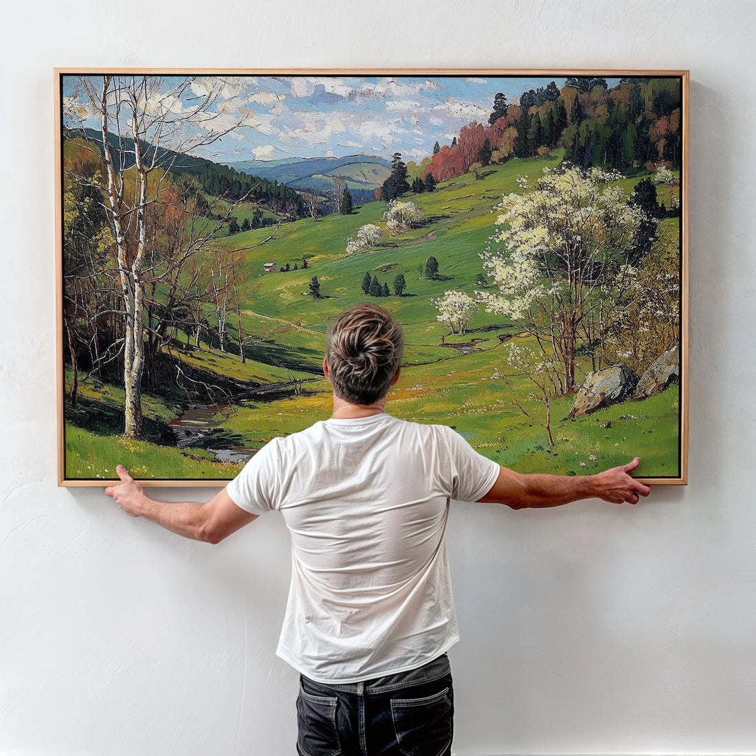 Verdant Hills - Art Academi - Canvas