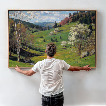 Verdant Hills - Art Academi - Canvas