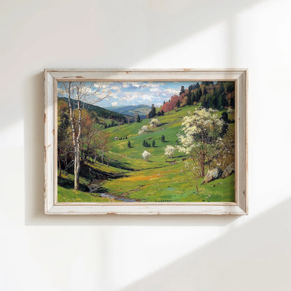 Verdant Hills - Art Academi - Canvas