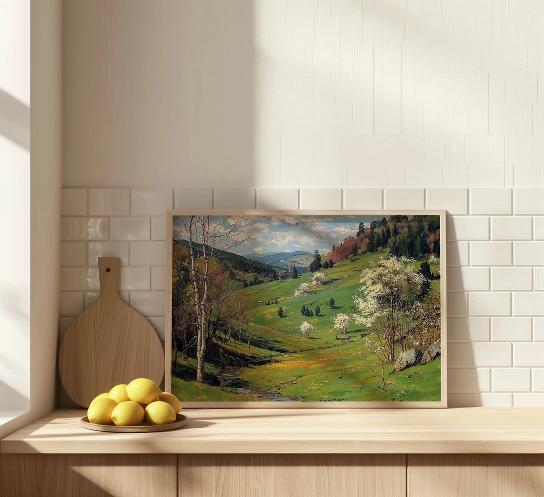Verdant Hills - Art Academi - Canvas