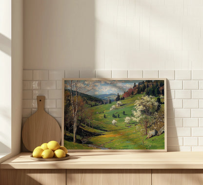 Verdant Hills - Art Academi - Canvas
