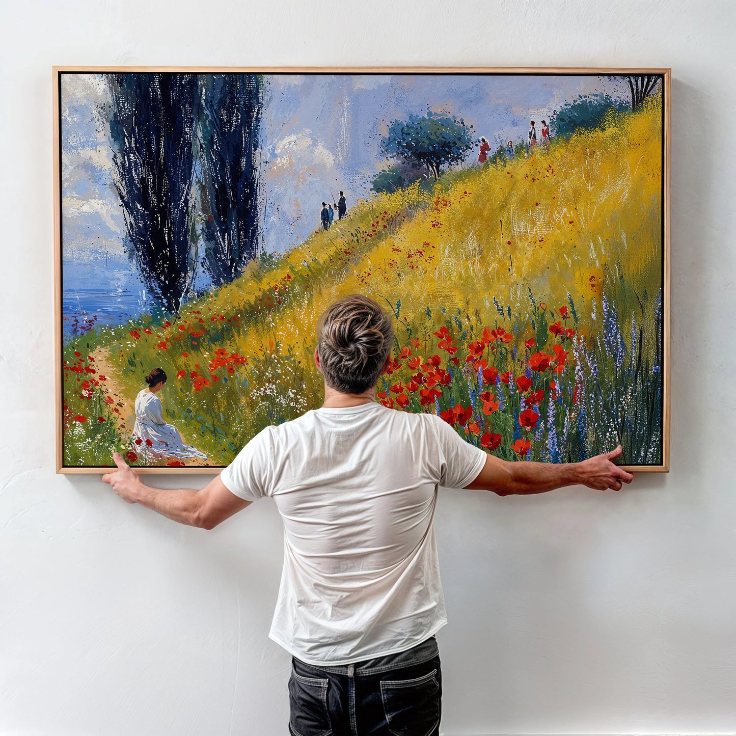 In the Meadow - Art Academi - Canvas