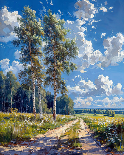 Touching the Sky - Art Academi - Poster