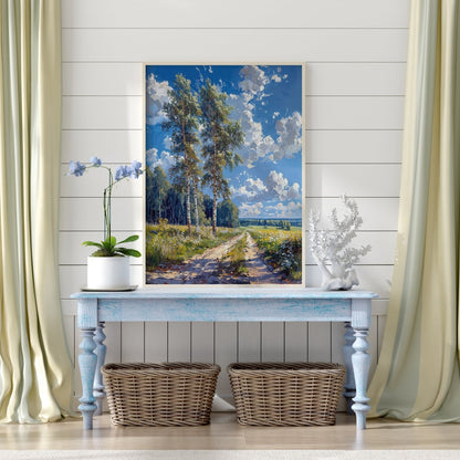 Touching the Sky - Art Academi - Poster