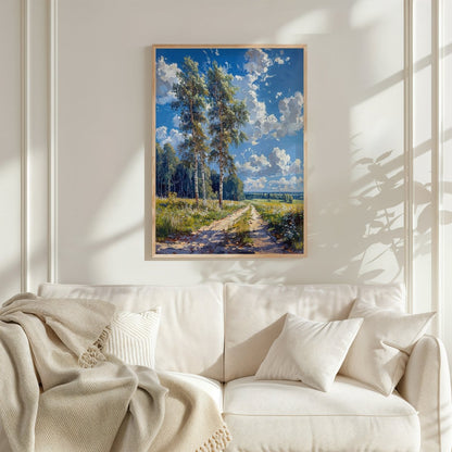 Touching the Sky - Art Academi - Poster