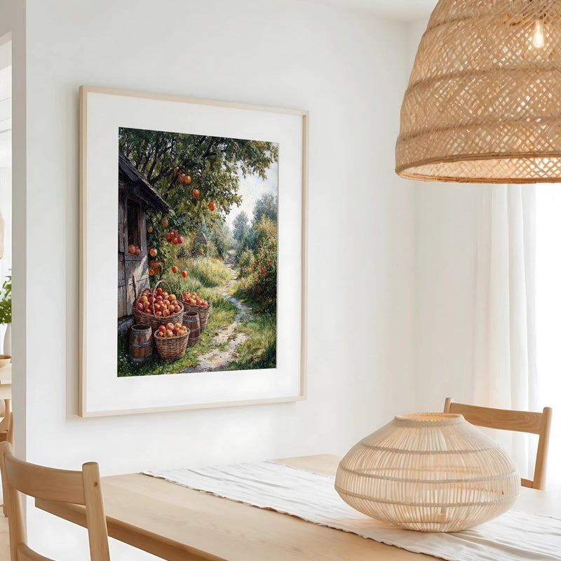 Artwork in Reflective Corner