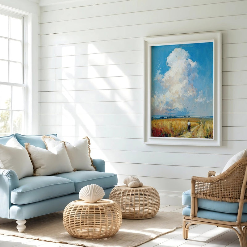 Artwork in Quiet Interior