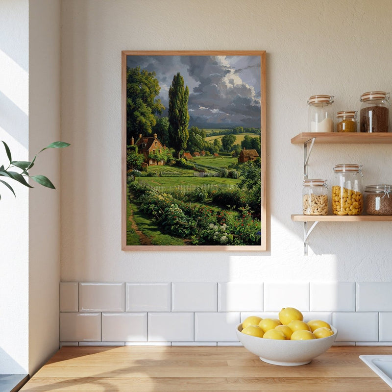 Artwork in Quiet Interior