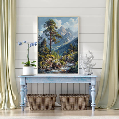 Via Alpina - Art Academi - Poster