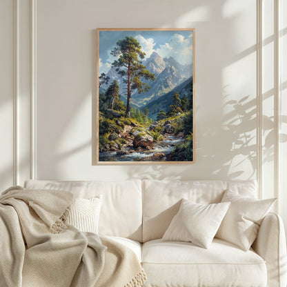 Via Alpina - Art Academi - Poster