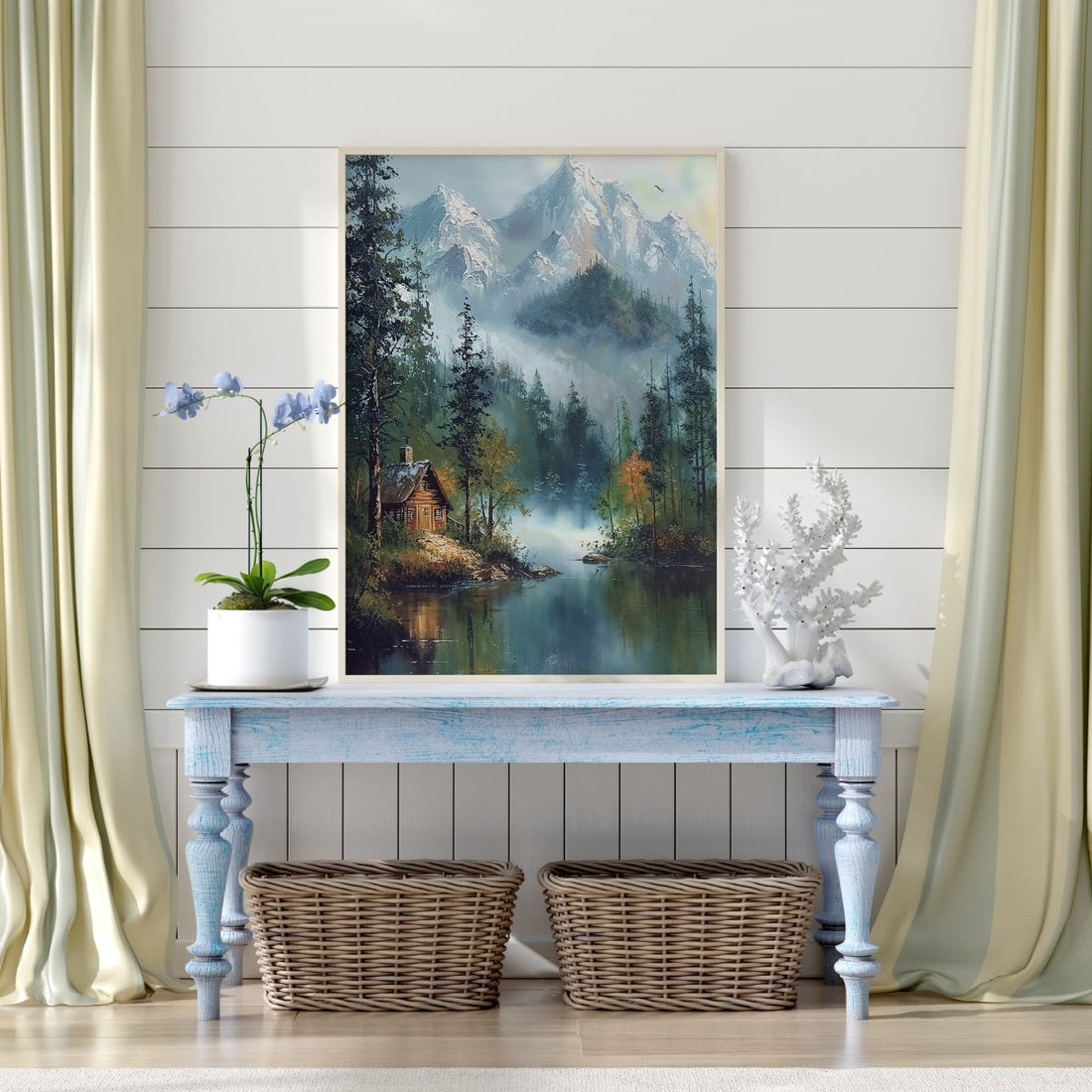 Cabin in the Mists* - Art Academi - Digital Artwork