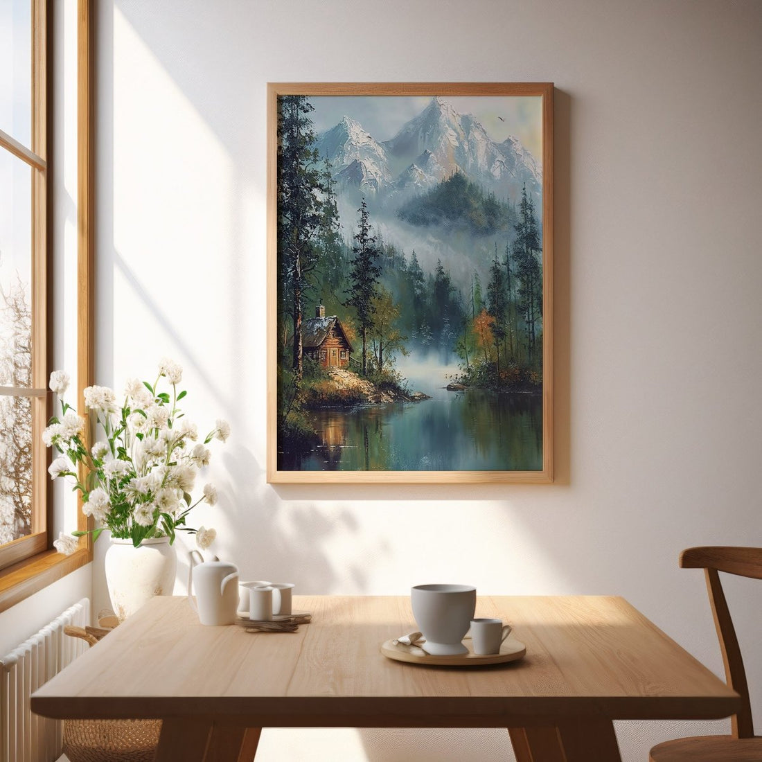 Cabin in the Mists* - Art Academi - Digital Artwork