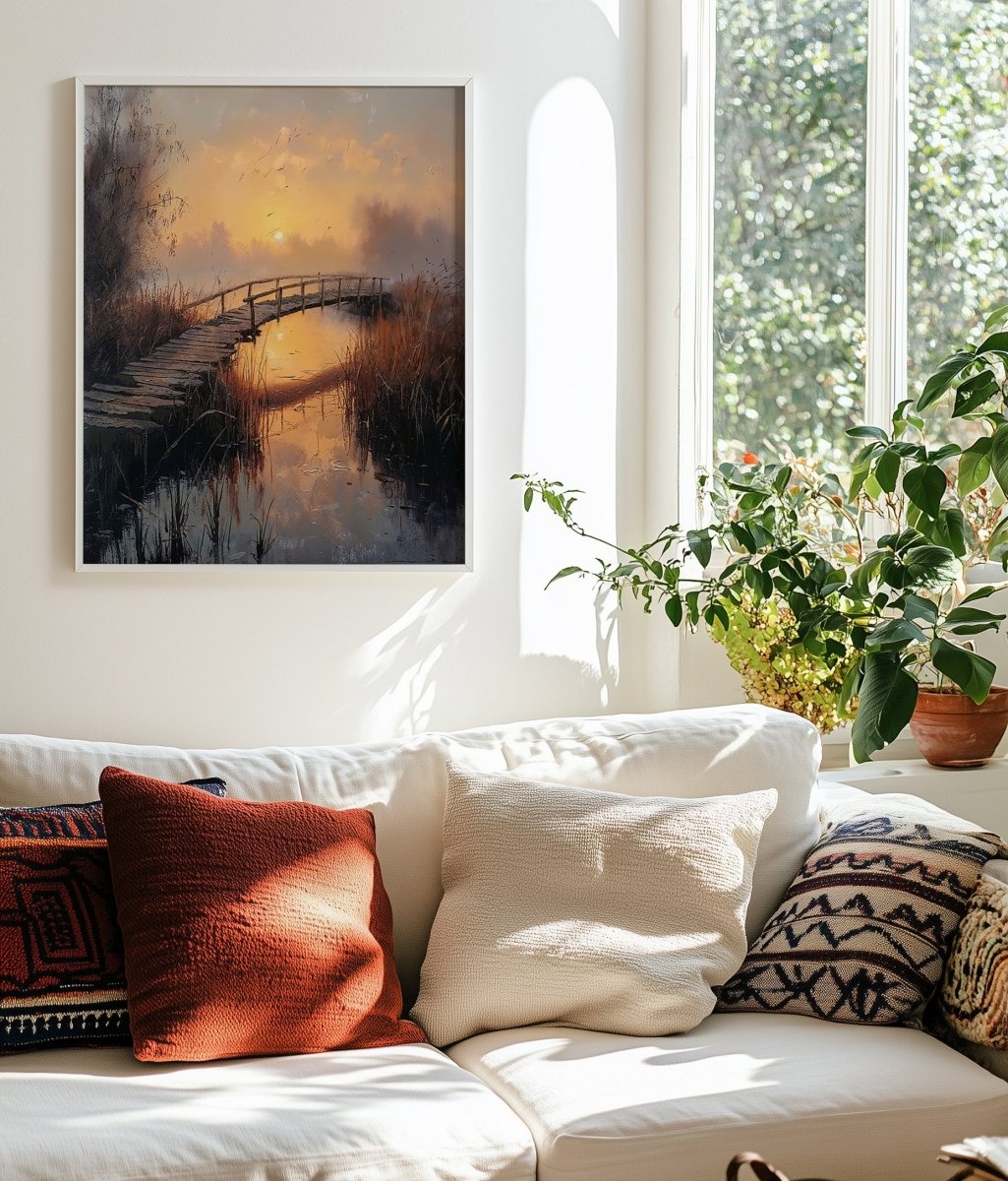 Bridge to Sunset* - Art Academi - Digital Artwork