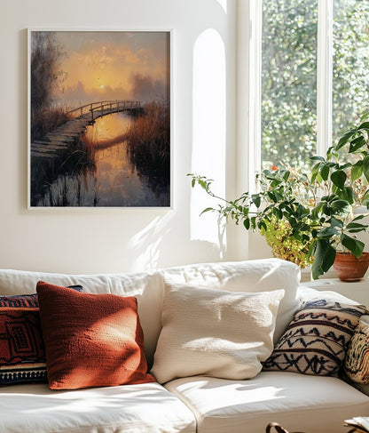 Bridge to Sunset* - Art Academi - Digital Artwork