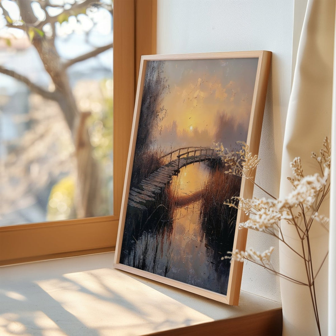 Bridge to Sunset* - Art Academi - Digital Artwork
