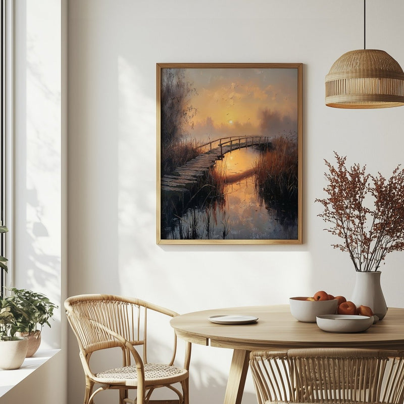 Artwork in Quiet Interior