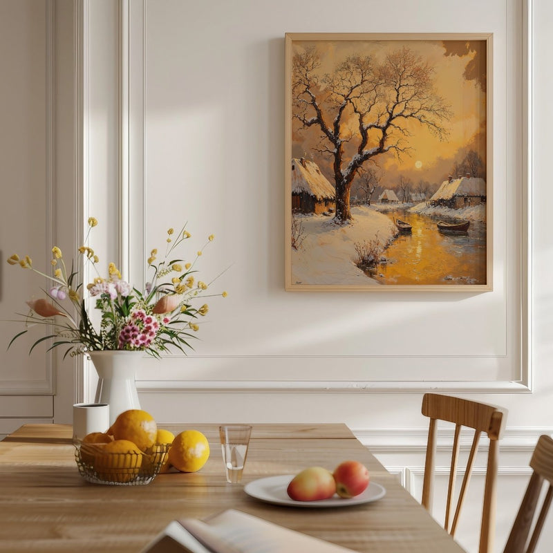 Artwork in Quiet Interior