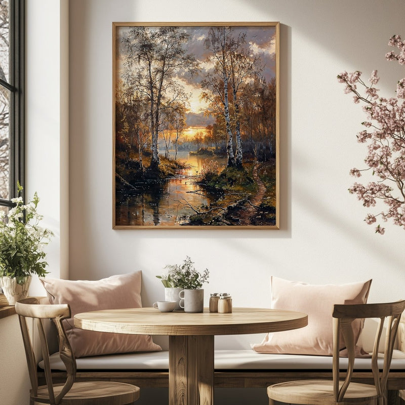 Artwork in Quiet Interior