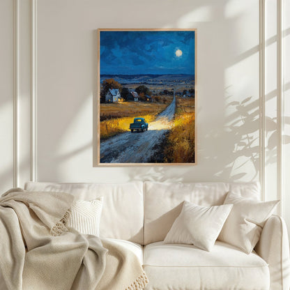 Nebraska's Moonlight - Art Academi - Poster