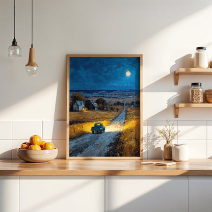 Nebraska's Moonlight - Art Academi - Poster