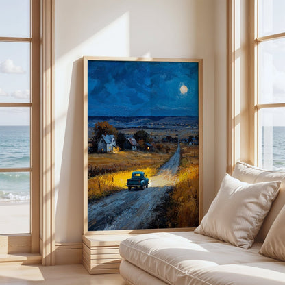 Nebraska's Moonlight - Art Academi - Poster