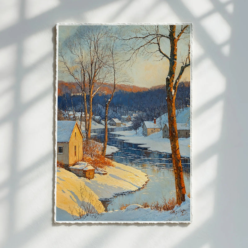 Artwork in Reflective Corner