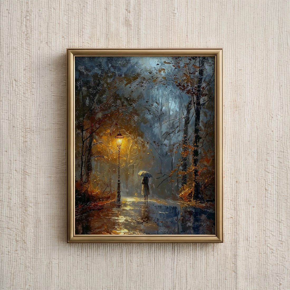 Rainy Night Walk