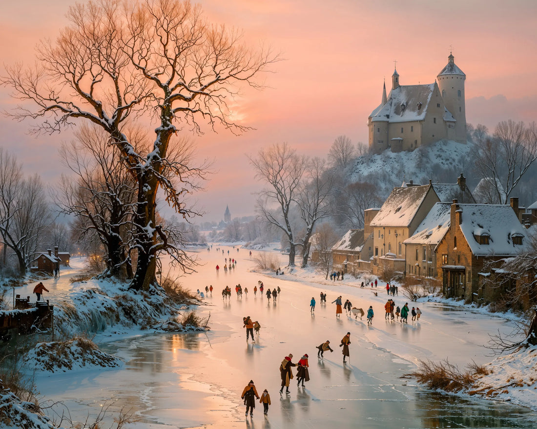 Ice Dance - Art Academi - Canvas