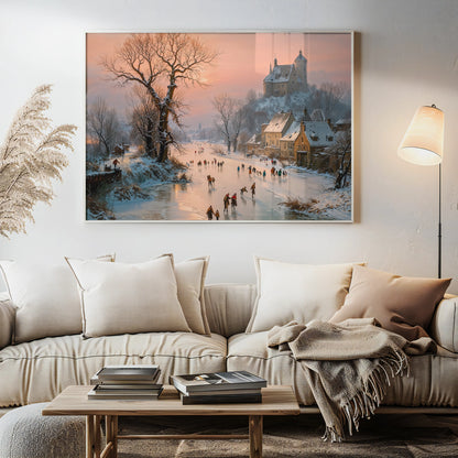 Ice Dance - Art Academi - Canvas