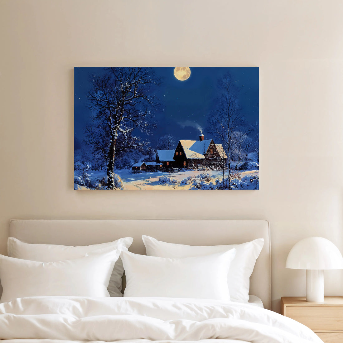 Full Moon - Art Academi - Canvas