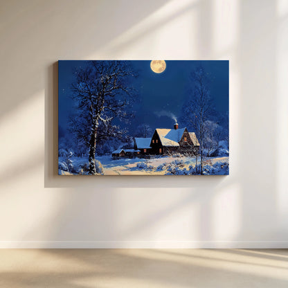 Full Moon - Art Academi - Canvas
