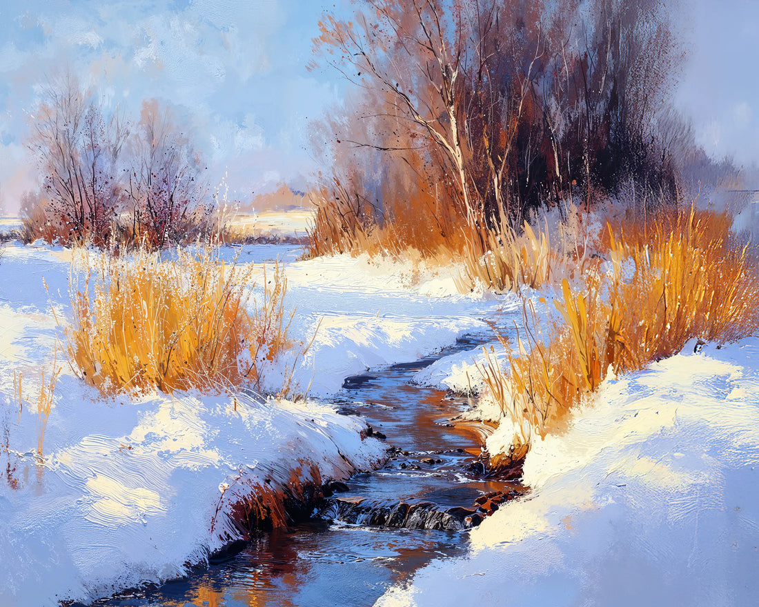 Winter Lullaby - Art Academi - Canvas