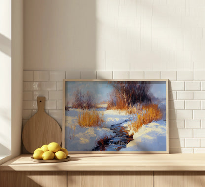 Winter Lullaby - Art Academi - Canvas