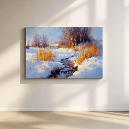 Winter Lullaby - Art Academi - Canvas
