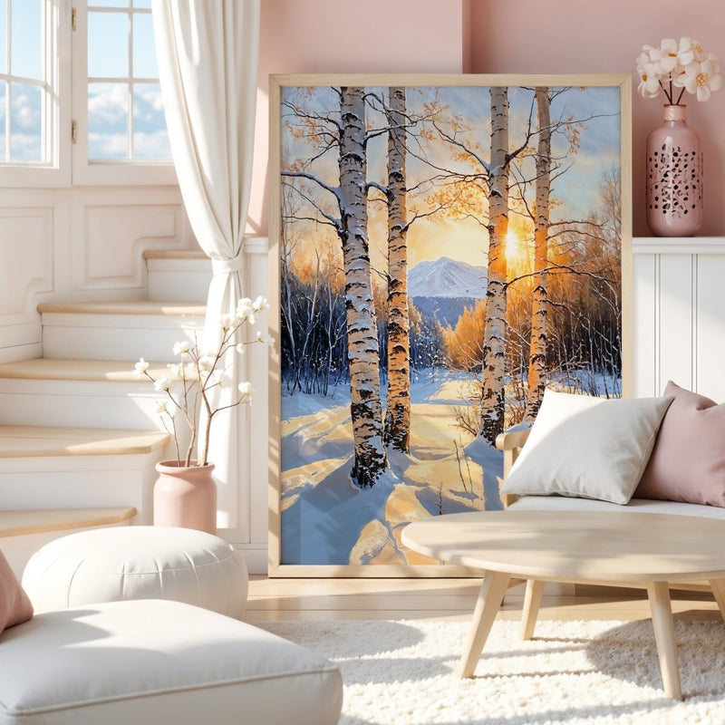 Artwork in Reflective Corner