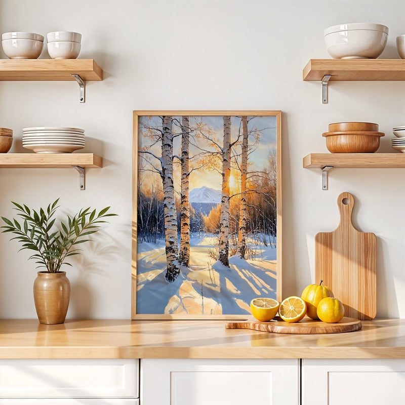 Artwork in Quiet Interior