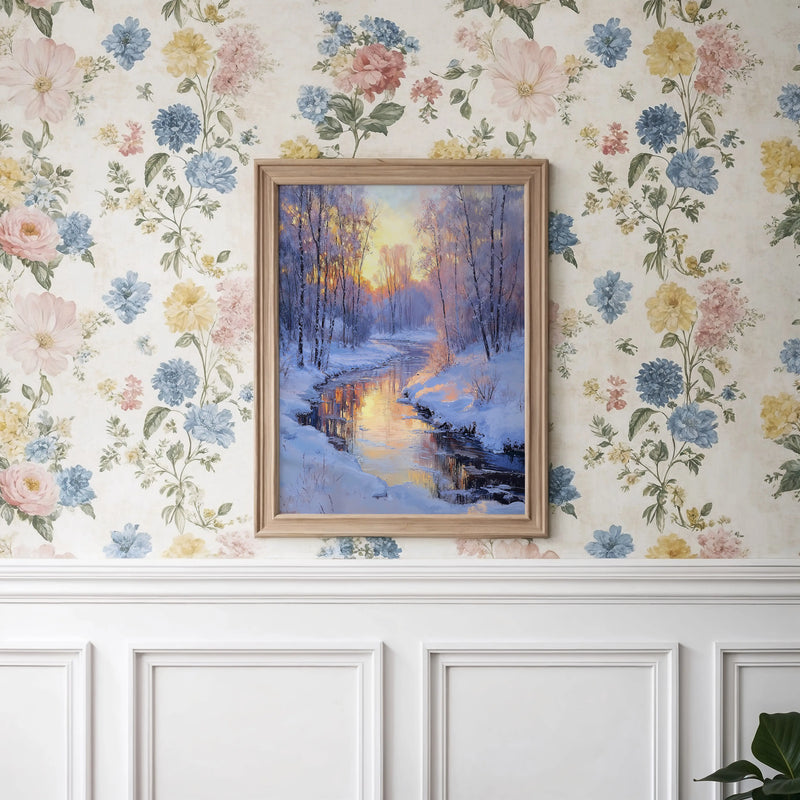 Artwork in Reflective Corner
