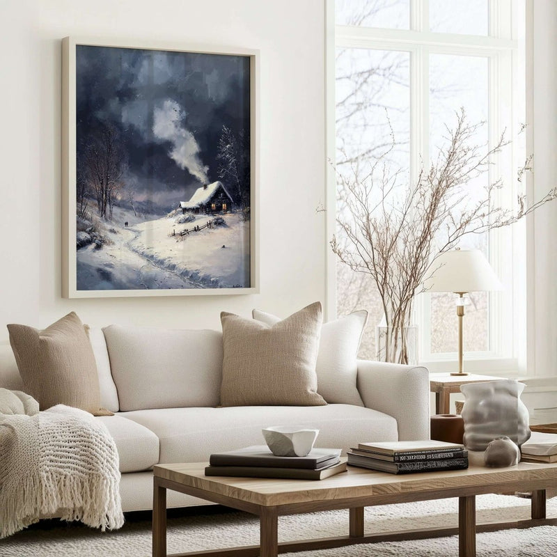 Smoke from Chimney Fine Art Print Detail
