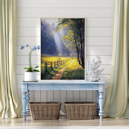 Golden Quietude* - Art Academi - Digital Artwork
