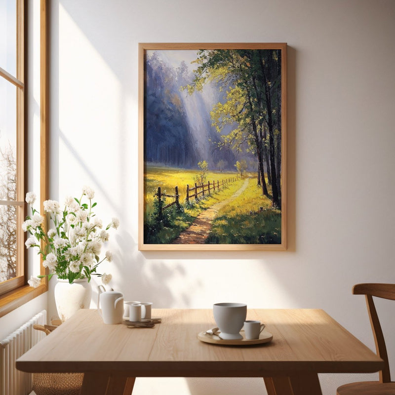 Golden Quietude Fine Art Print Detail