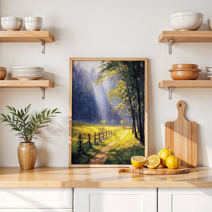 Golden Quietude* - Art Academi - Digital Artwork