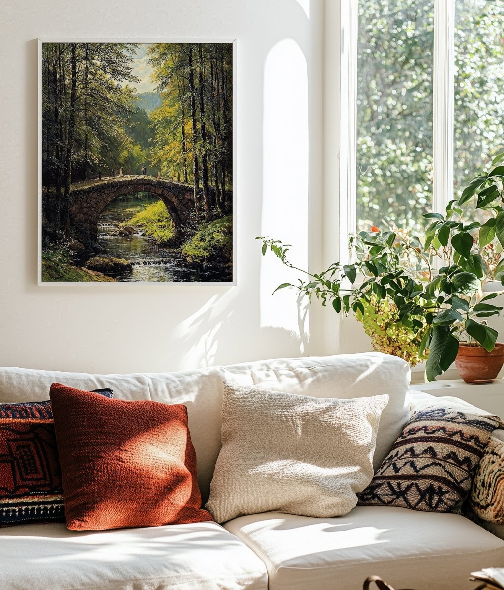 Bridge Stroll - Art Academi - Poster