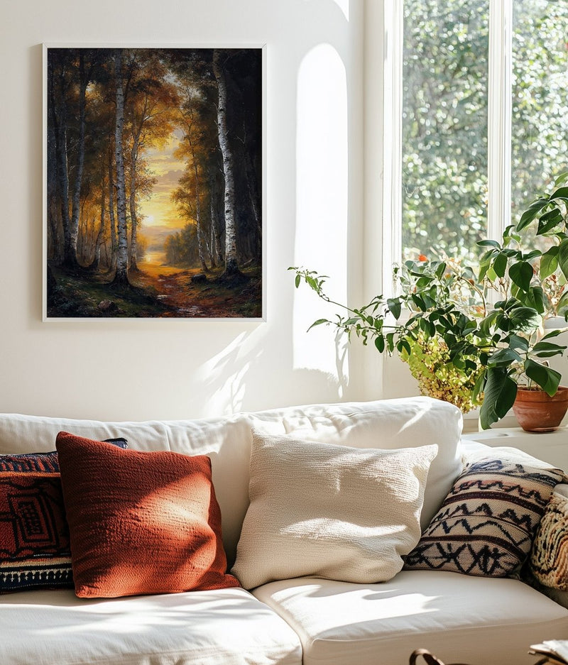 Artwork in Quiet Interior