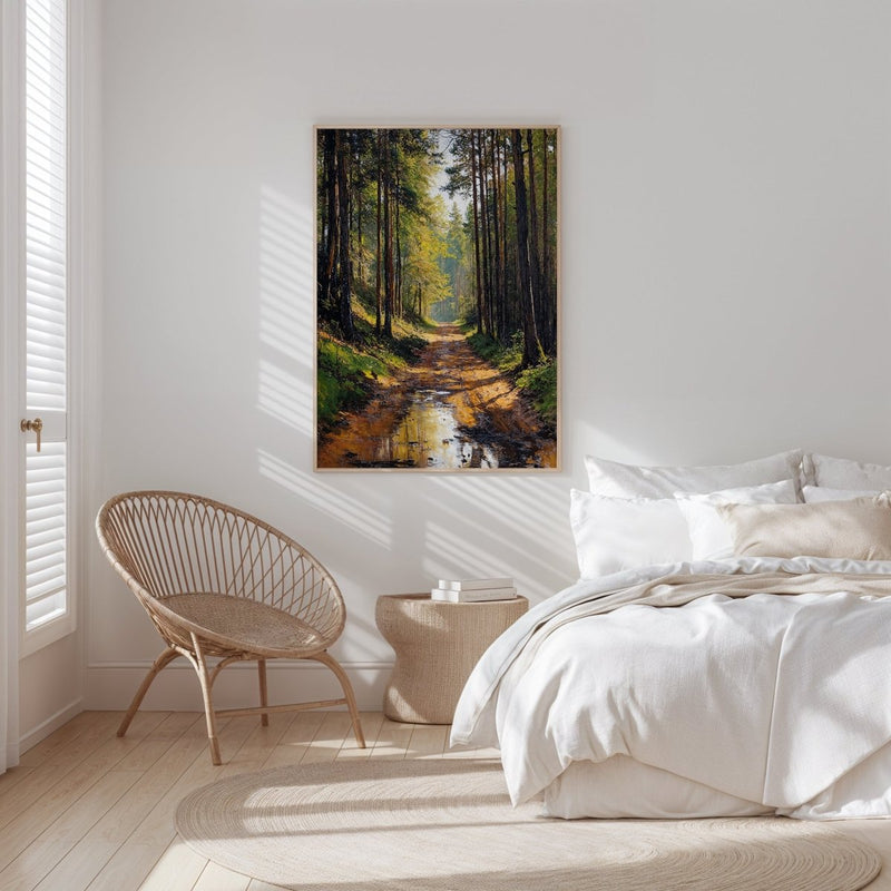 Artwork in Quiet Interior