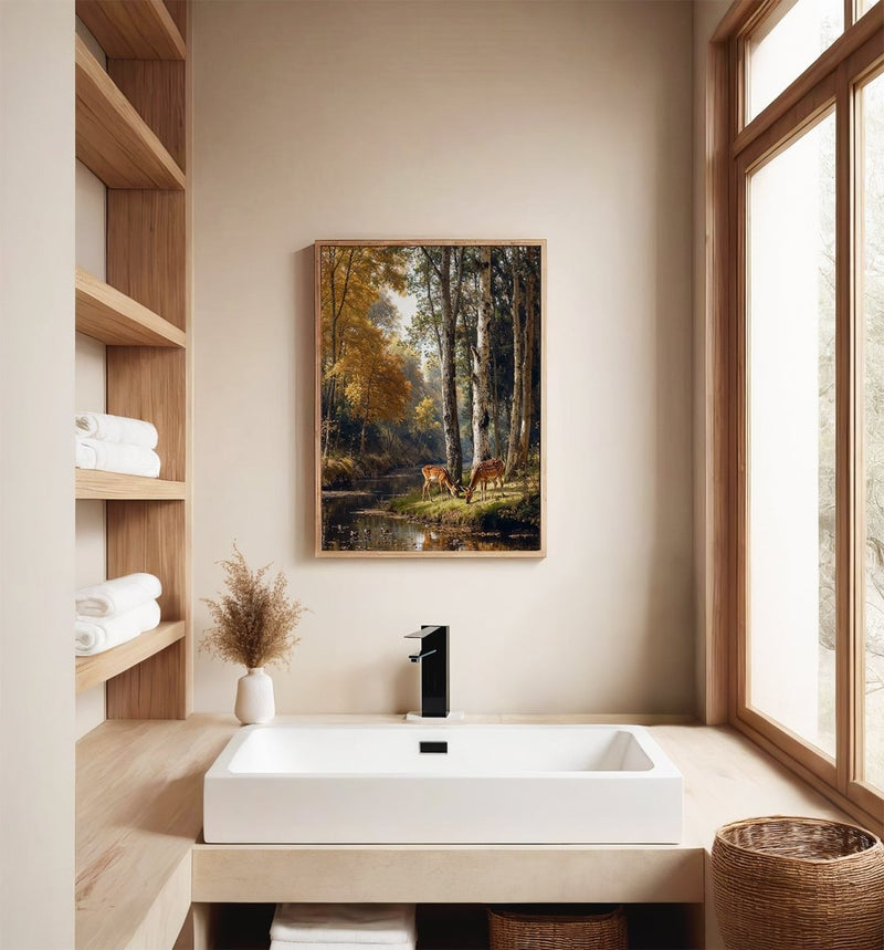 Artwork in Quiet Interior