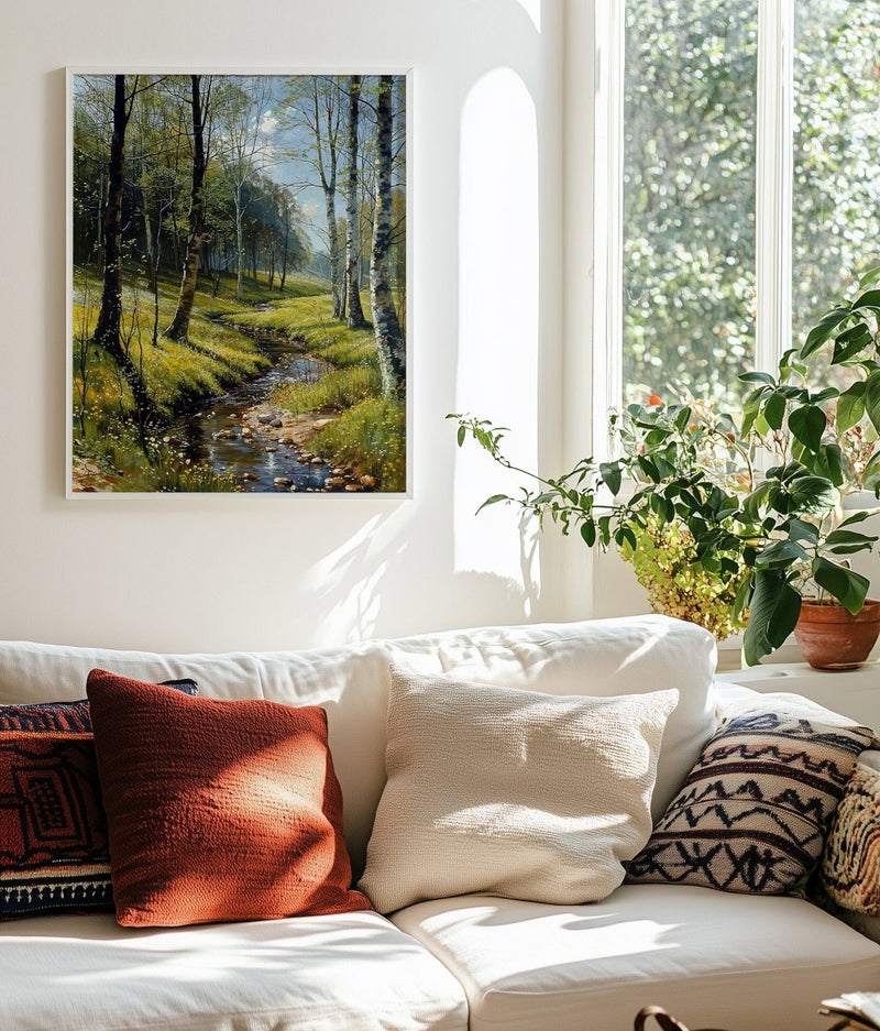 Artwork in Quiet Interior