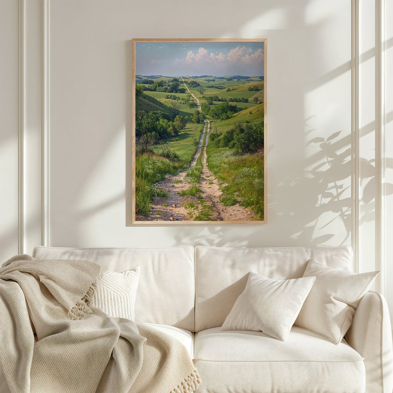 Artwork in Quiet Interior